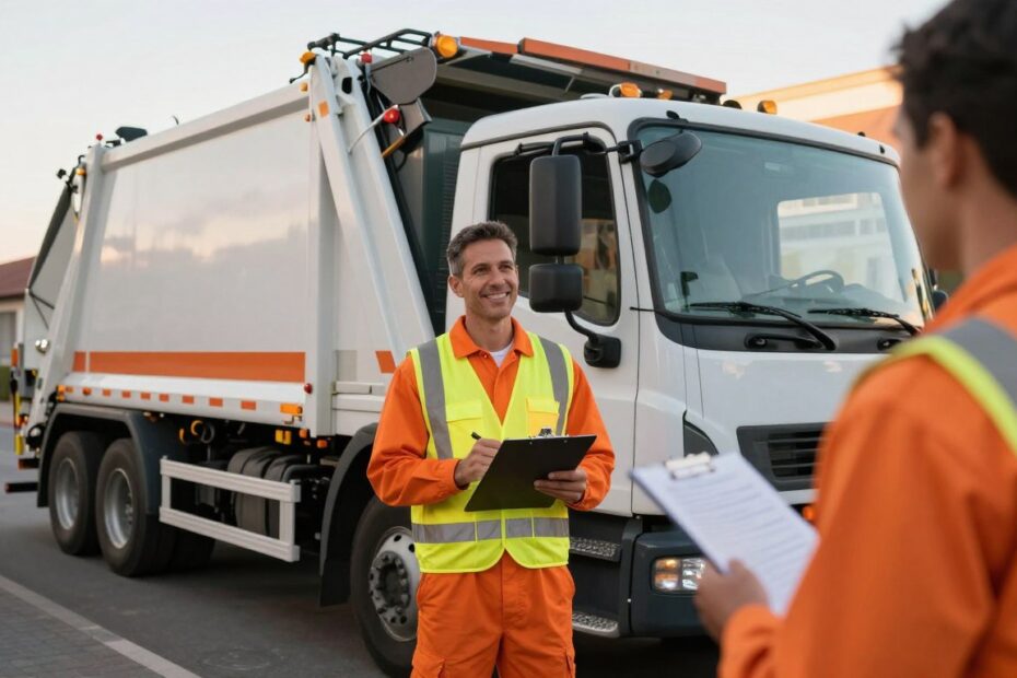 Ile zarabia kierowca śmieciarki