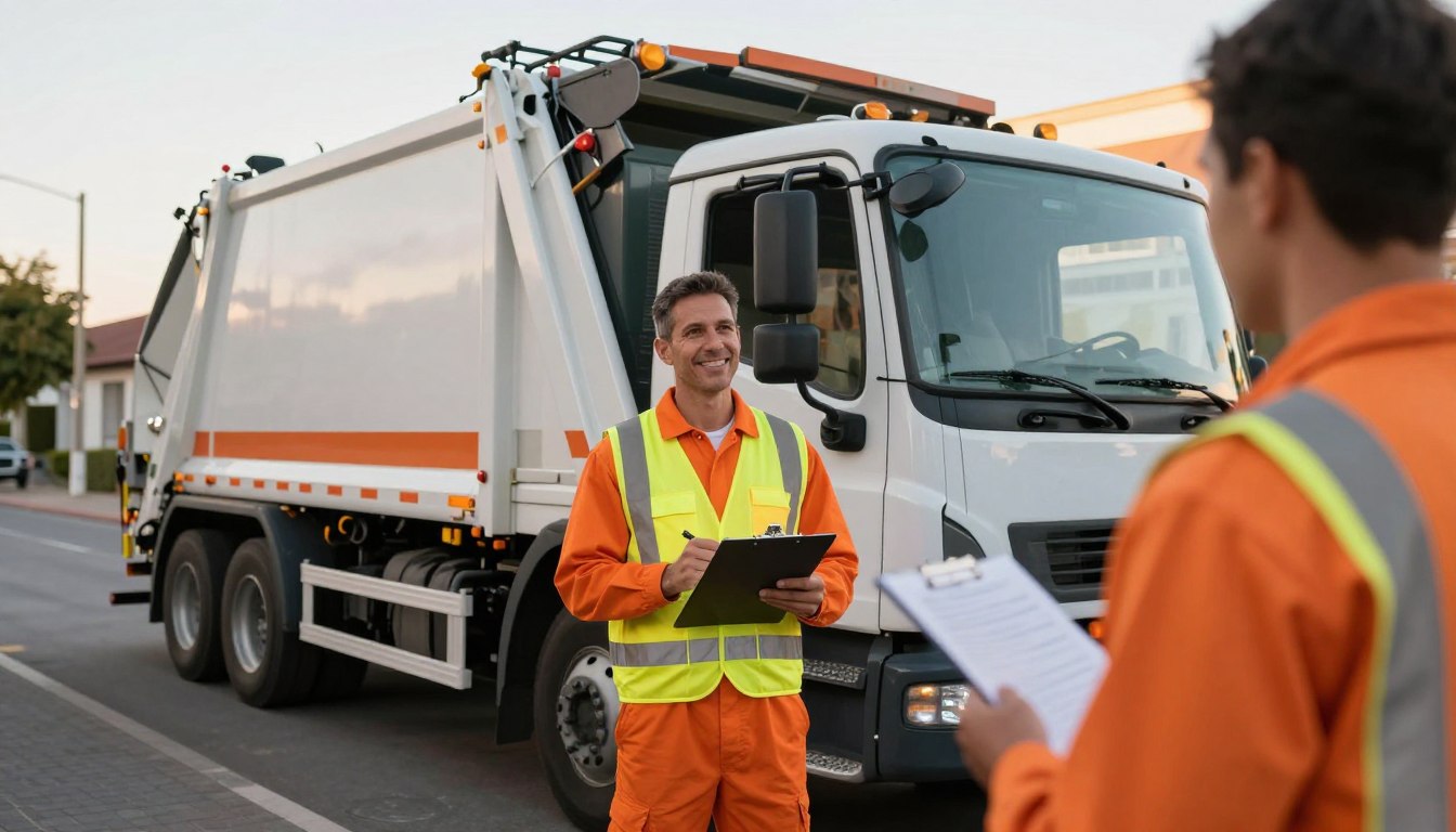 Ile zarabia kierowca śmieciarki