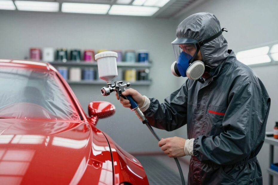 Ile zarabia lakiernik samochodowy