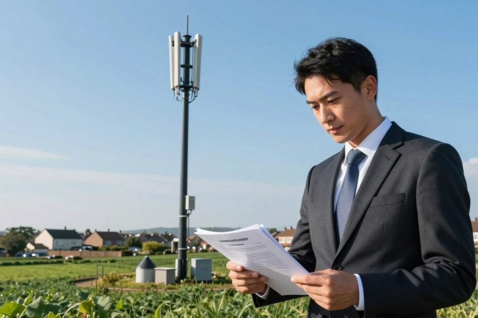 Odszkodowanie za maszt telefonii komórkowej