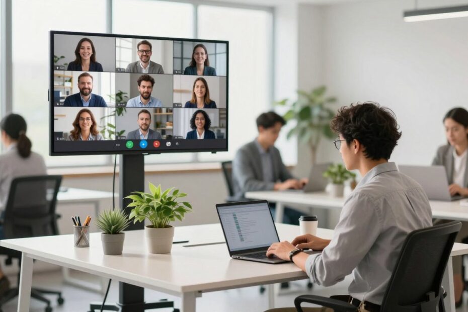 Praca hybrydowa – co to