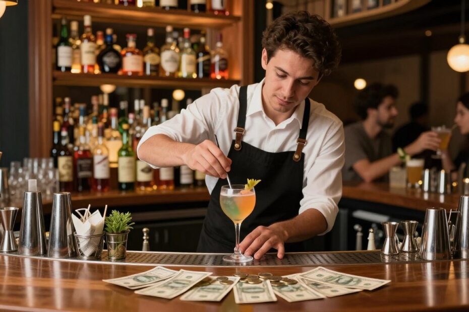 Ile zarabia barman
